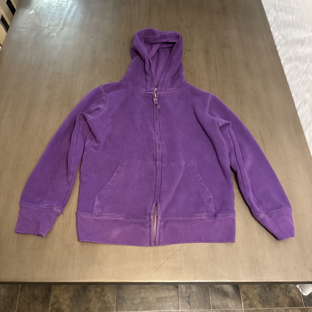 Primary Kids Cozy Zip Hoodie size‎ 8-9 Purple